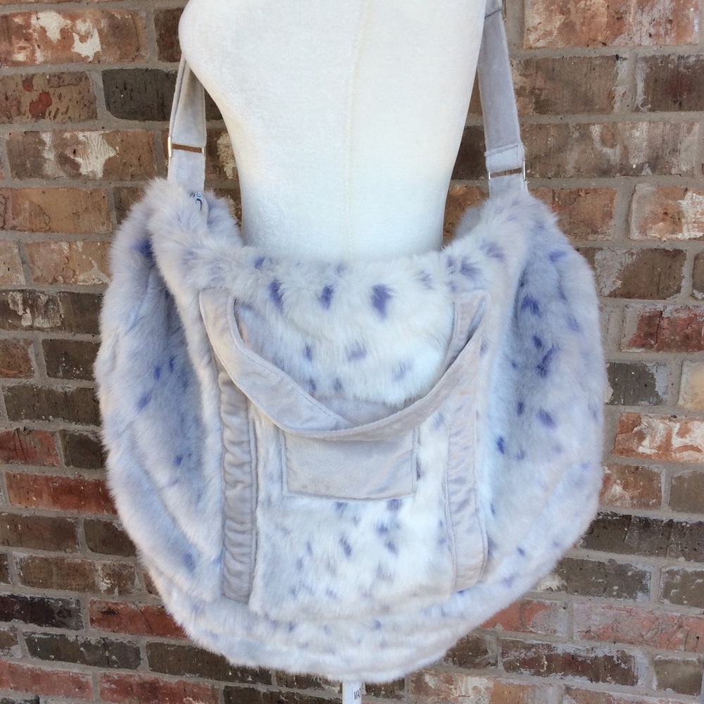 RESTORATION HARDWARE BABY & CHILD FAUX FUR BAG